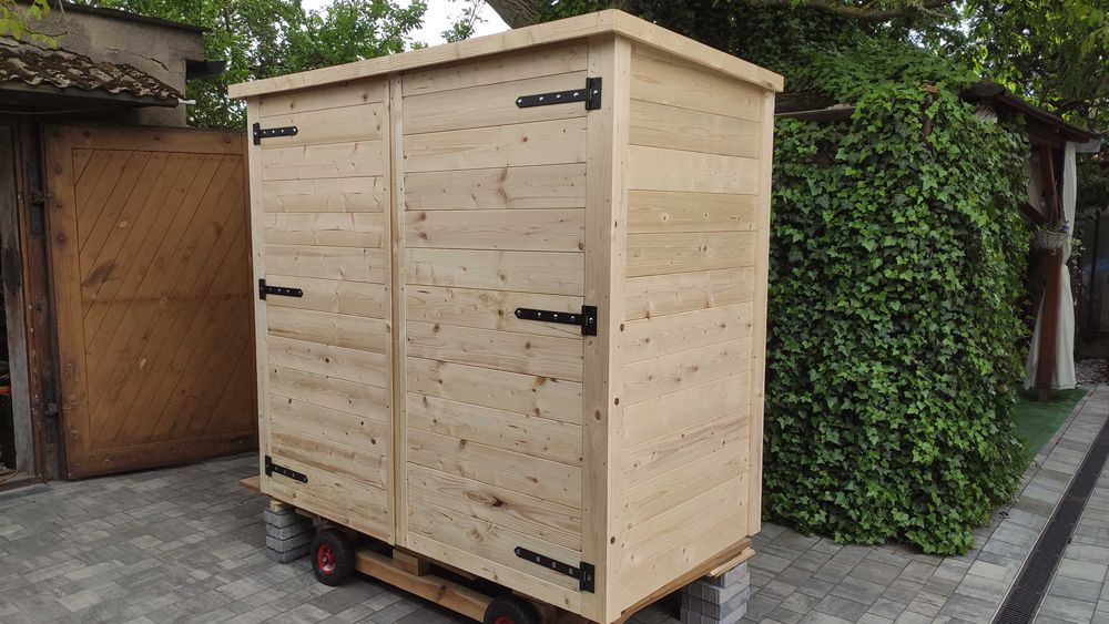 Domek narzędziowy schowek szafa ogrodowa