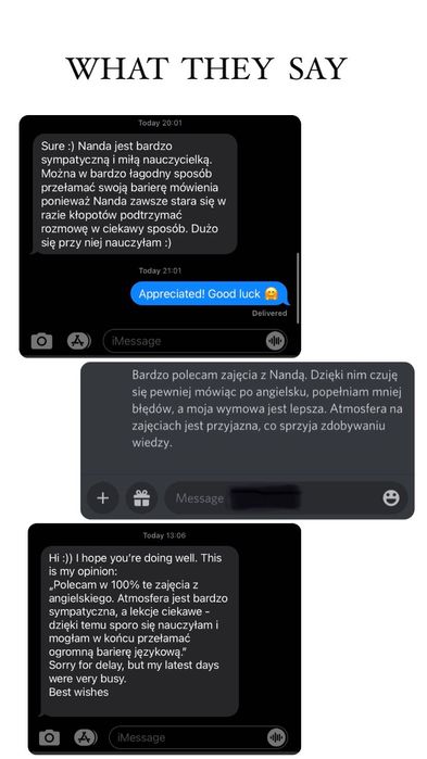 English Lesson with a Native Speaker