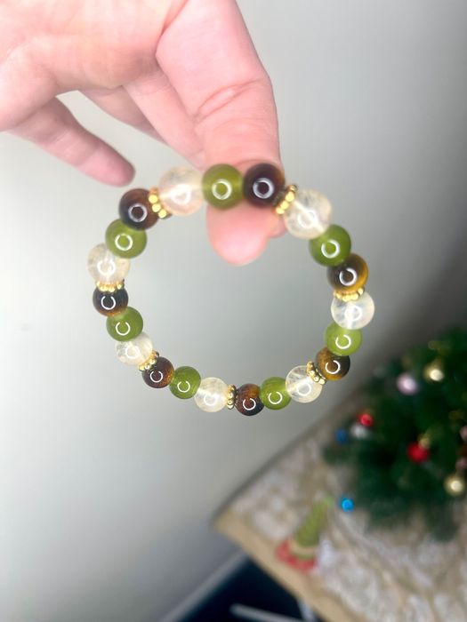 Браслети з натурального каміння