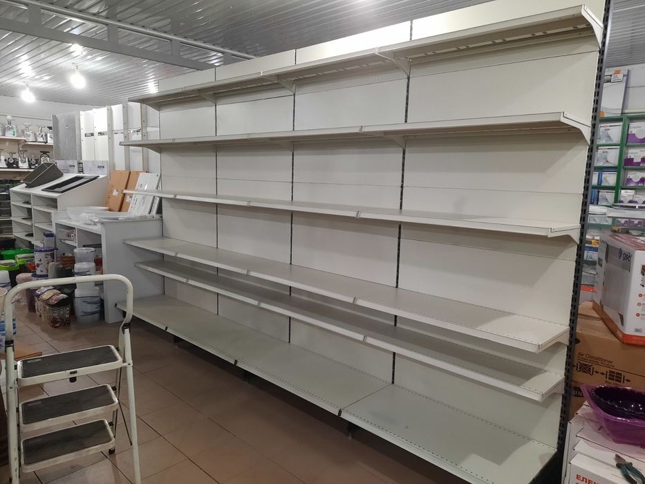 Торгові стелажі б/у,  торговые стеллажи бу