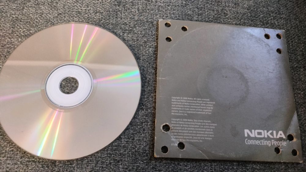 Płyta CD Nokia N73 (oprogramowanie) - gratka dla kolekcjonera