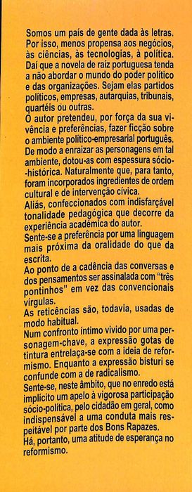 "Tudo Bons Rapazes" de J. Pinto Sancho [Novo]