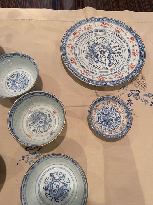 Porcelana Chinesa Bago de Arroz