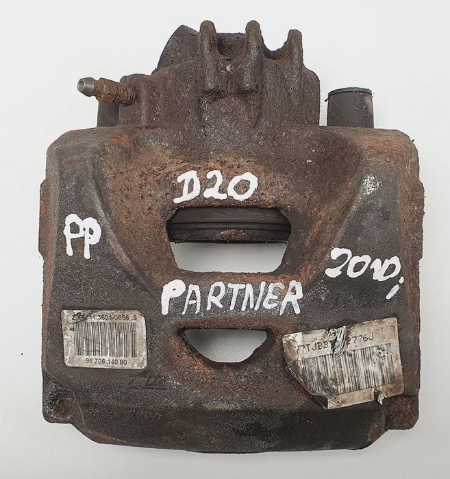 ZACISK HAMULCOWY PRAWY PRZÓD PEUGEOT PARTNER