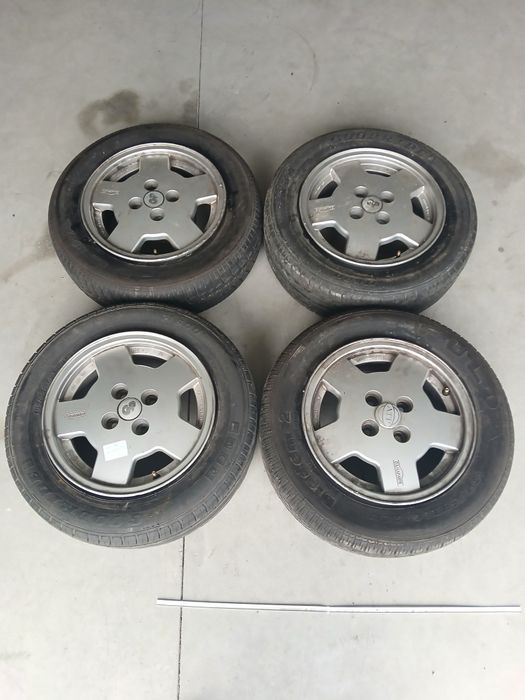 4 jantes r14 com pneus 185 65 r14