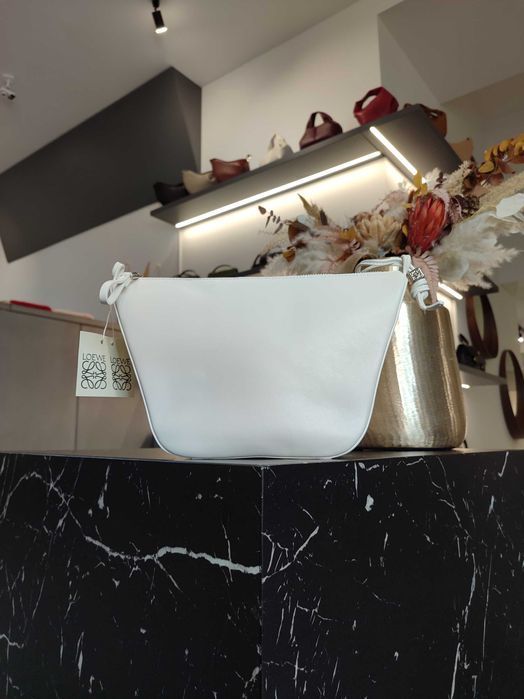 Сумка Mini Hammock Hobo Bag Soft White