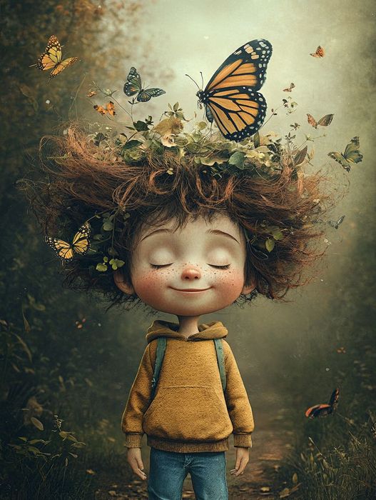 Faço ilustrações de arte digital