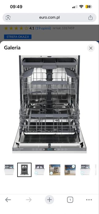 Zmywarka Candy RadidO CI 4C4F1A