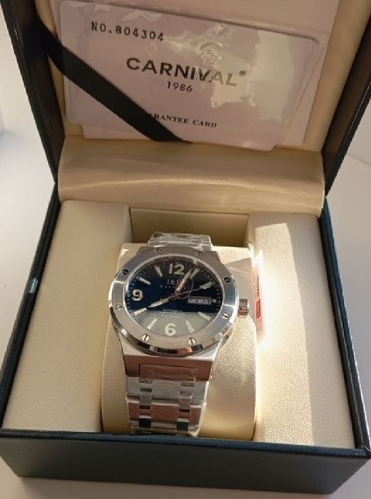 Часы мужские наручные Carnival NH35 sapphire