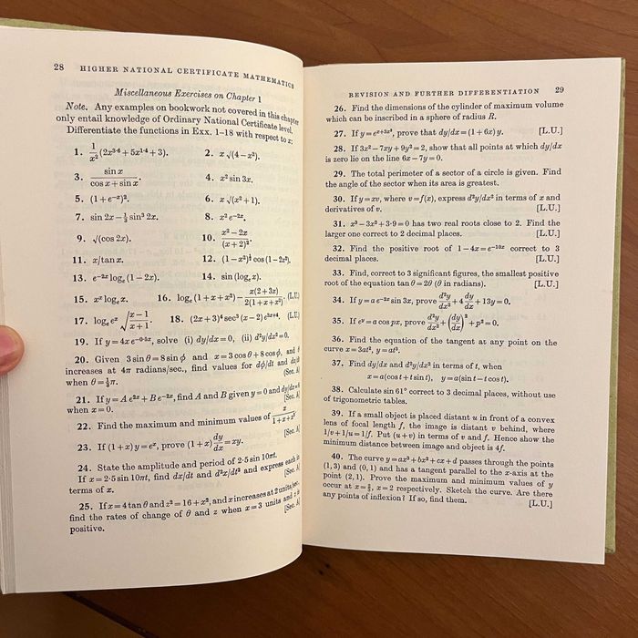 Mathematics for Higher National Certificate Volume I (envio grátis)