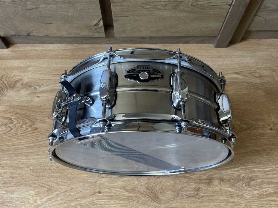 ! Top ! Werbel Tama PBS 255 Nickel-Over-Brass 14x5.5 perkusja evans