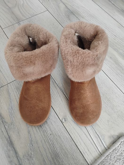 Miękkie śniegowce dla dziewczynki