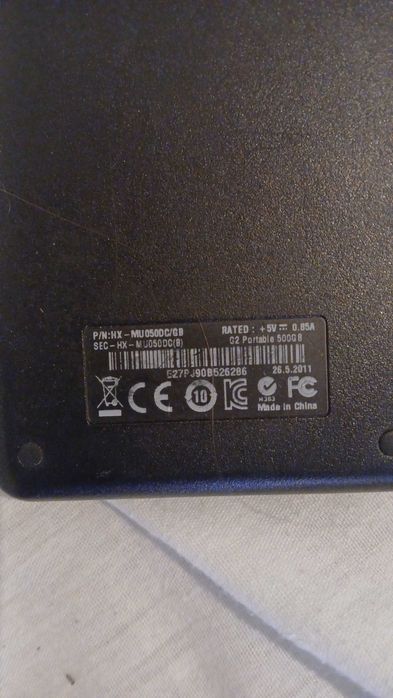 Samsung portable 500G