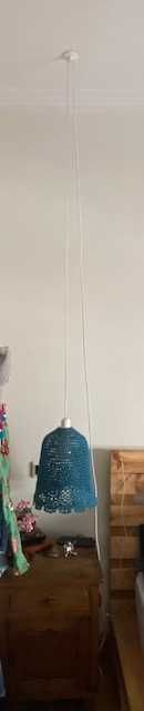 2 Crocheted Bedside Lamps64874040502915121