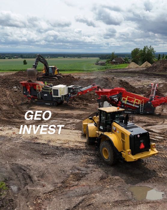 Kruszarka Wynajem Kruszarki Usługi Kruszarką Wyburzenia Rozbiórki