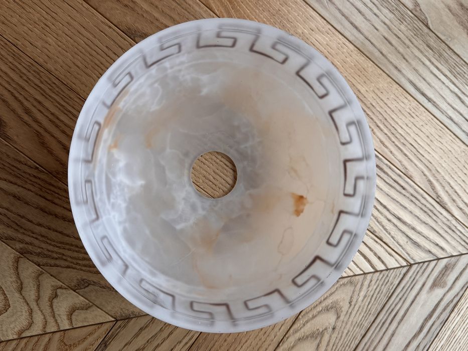 Szklany klosz do lampy 30 zł