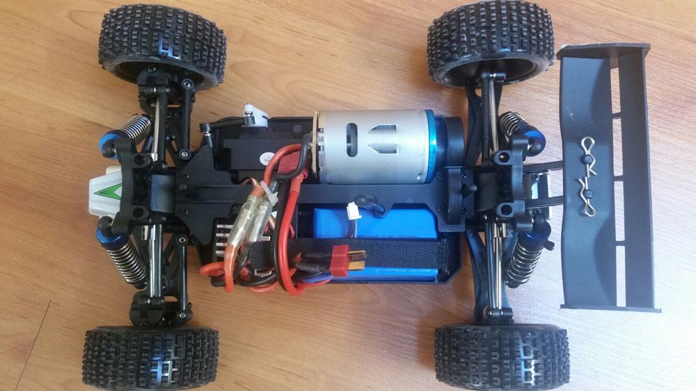 Carro telecomandado RC Buggy Wltoys A959-B Li-po 70km/h