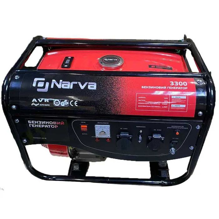 Бензиновий генератор NARVA NG-3300 Мідна обмотка 100% Топ Продажу!!