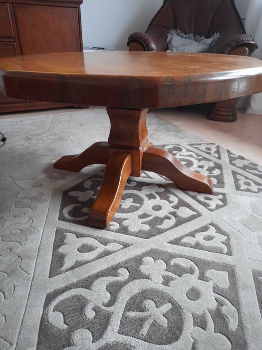 Ława, stolik - dębowy