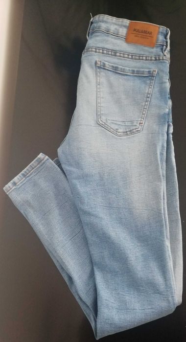 PULL & BEAR jeansy męskie,wysoki stan. Rozmiar 40.
