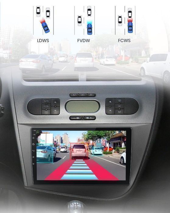 Seat Leon MK2 2005-2012 – Radio Android 9" CarPlay
