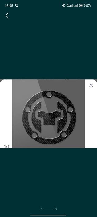 Защитная наклейка на топливный бак для. Suzuki DL 650**022. Перес