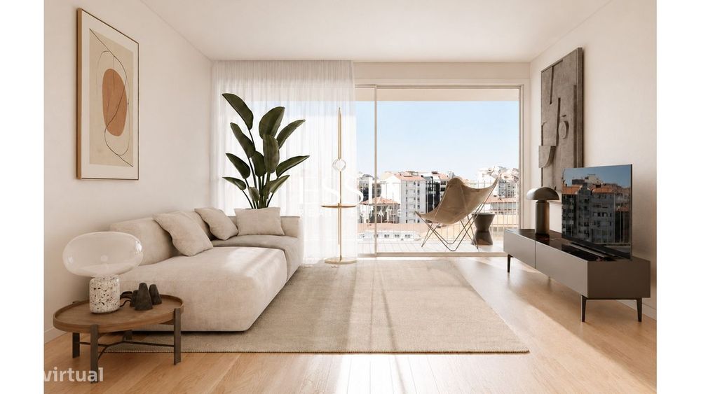 Apartamento T1 no Edifício Praça, Boavista