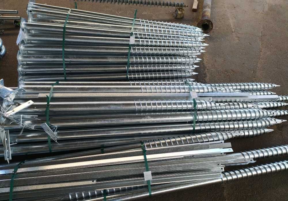 Геошурпи свайный фундамент + забивные сваи • винт сваи