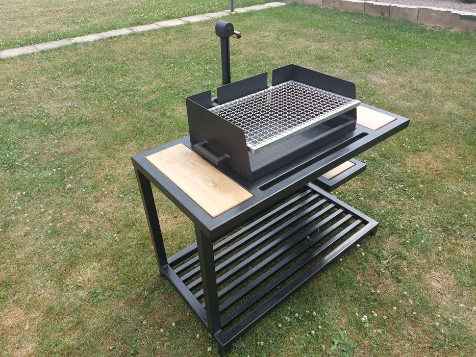 Grill ogrodowy Loft Ruszt na korbkę