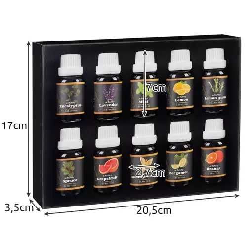 Olejek eteryczny- zestaw 10szt. 15ml Ruhhy