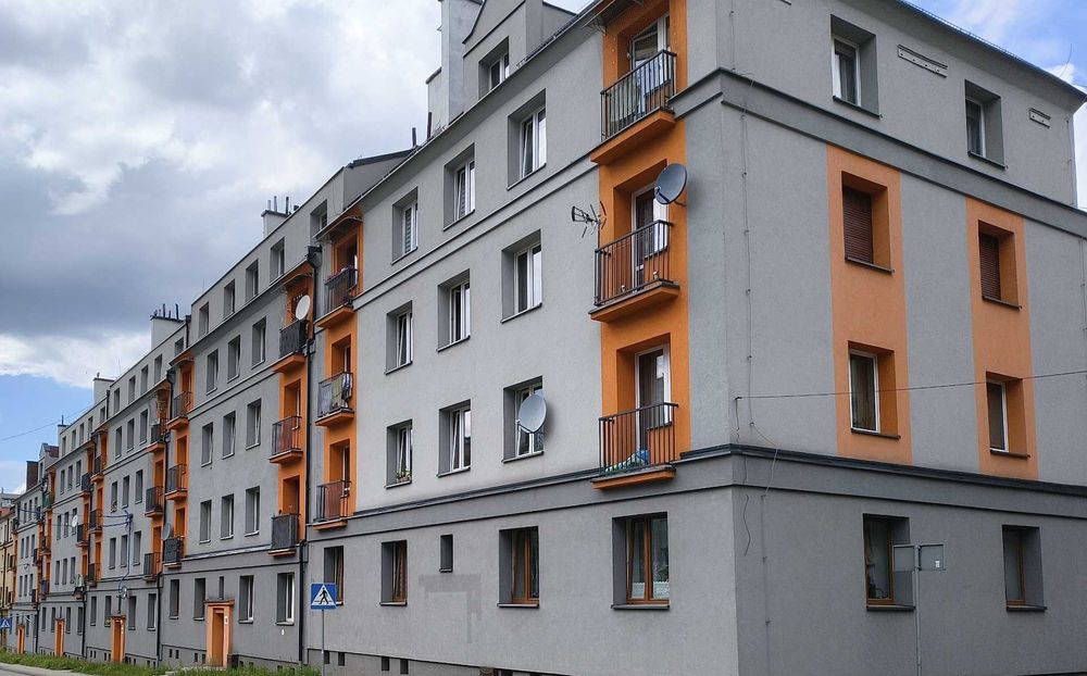 Czeladź, Tuwima 18/3 | 47 m² | 2 pokoje | balkon | super lokalizacja | piwnica 8 m² | gazowe ogrzewanie | parking | blisko Katowic | własność