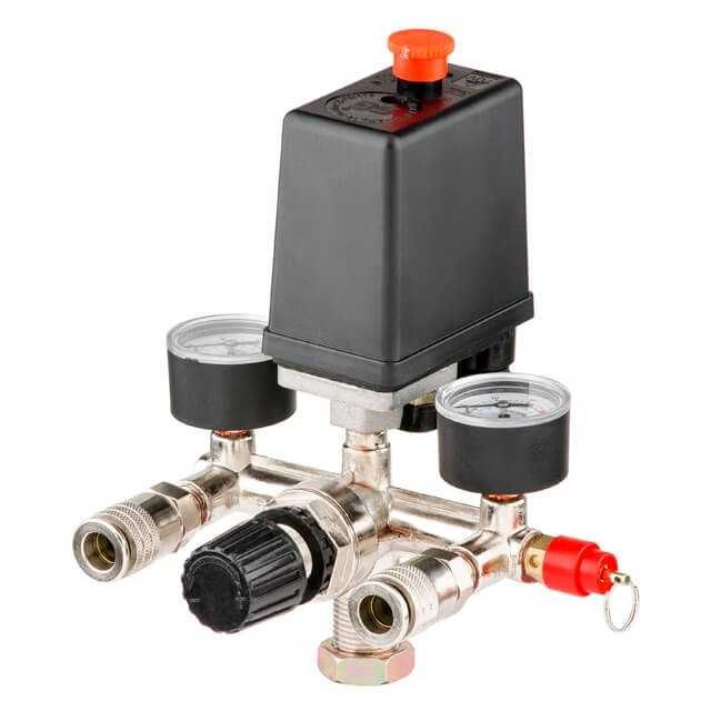 Прессостат 220В в сборе INTERTOOL PT-9094