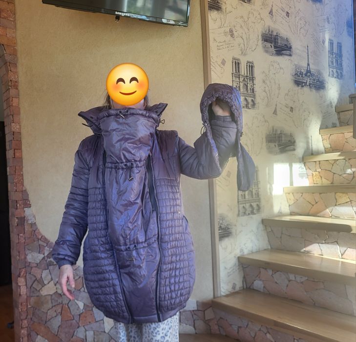 Куртка для вагітних слінго-куртка 3в1