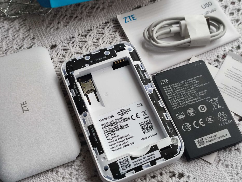 ZTE U50 5G Router Hotspot Wi-Fi