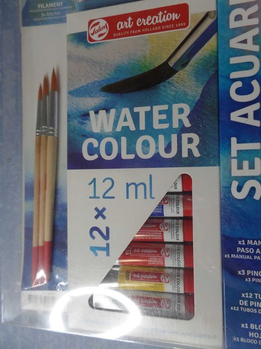 Conjunto de Aquarela Novo/Selado (897)