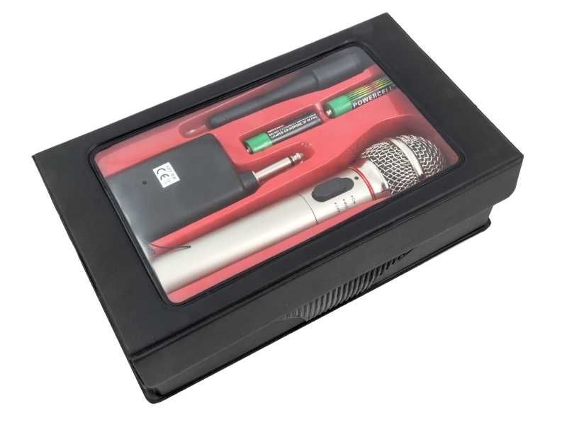 Mikrofon bezprzewodowy & przewodowy,