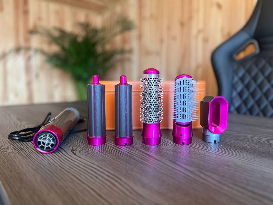 Потужний фен з насадками.Стайлер Для волосся 5в1 ДАЙСОН DYSON