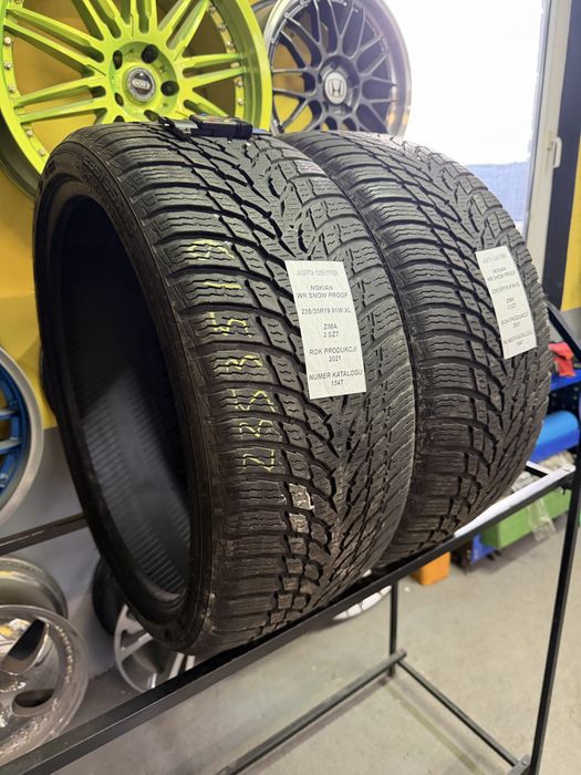 Opony zimowe 235/35R19 91W XL Nokian WR Snow Proof | 2021 | 2 sztuki