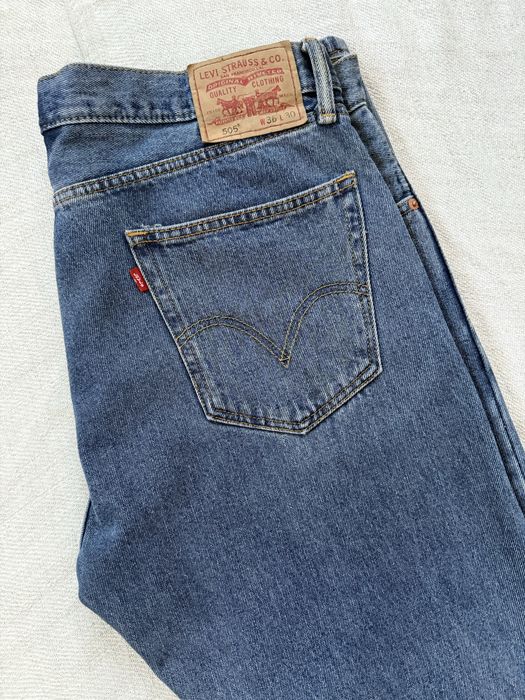 мужские джинсы levis 505 W36 L30 , джинси
