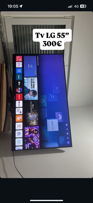 Tv 55” LG nano cell 55NANO76