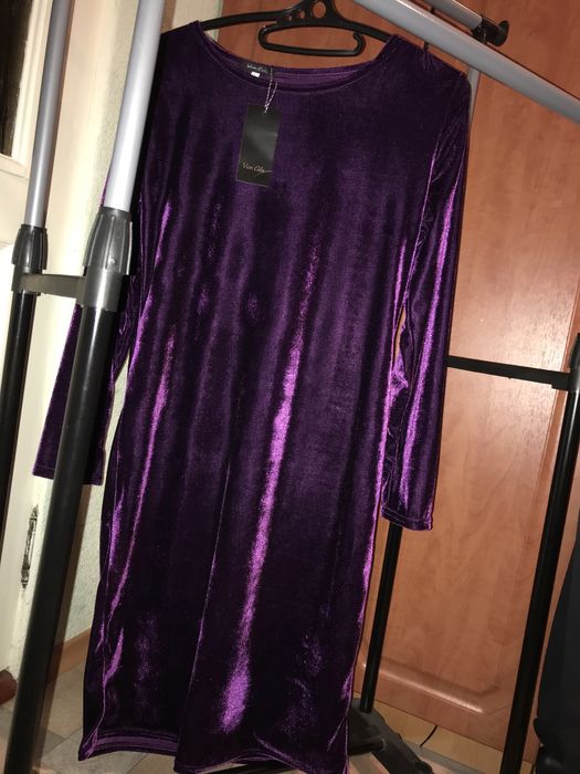 Велюрова сукня с биркой