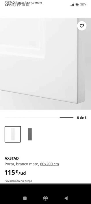 AXTAD Ikea - Porta 200x60