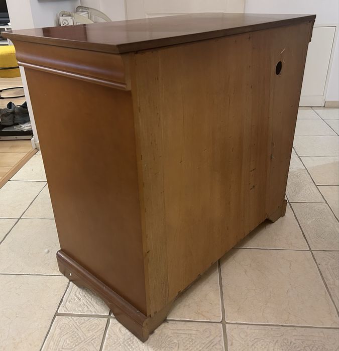 Komoda drewniana buk szafka pod telewizor