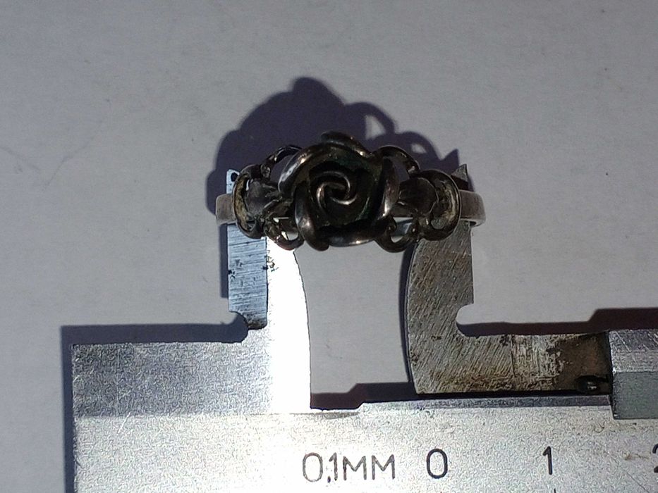 Кольцо серебро (TEKA) Теодора Клотца 22,5 мм. ПЛЮС