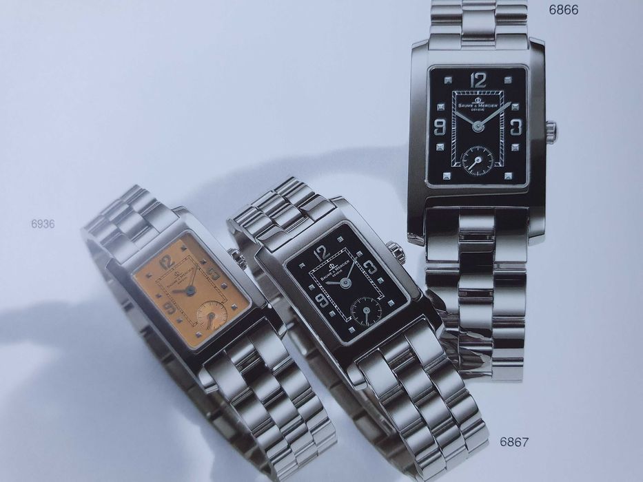 BAUME & MERCIER - Catálogo / Livro Oficial de Relógios - vintage