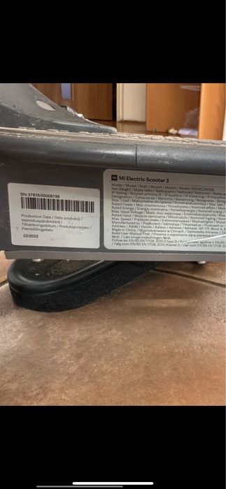 Xiaomi Mi Electric Scooter 3 (2022)