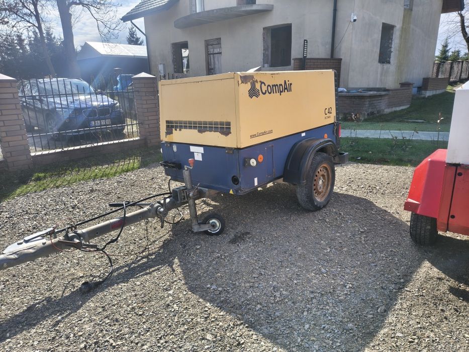 Sprężarka śrubowa Compair C42 Tylko  380 Mtg