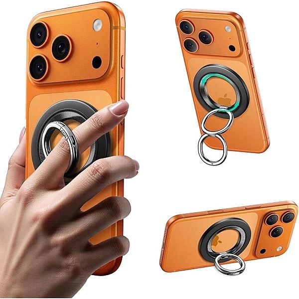 Uchwyt ESR Magnetic HaloLock MagSafe na telefon - czarny
