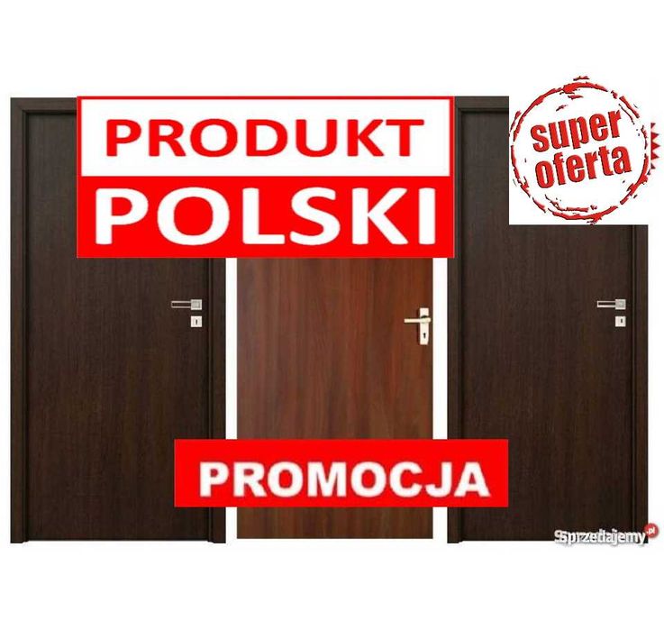 Drzwi do mieszkań w bloku