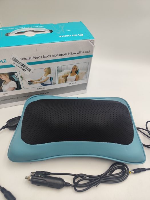 Poduszka masująca shiatsu kark plecy z podgrzewaniem